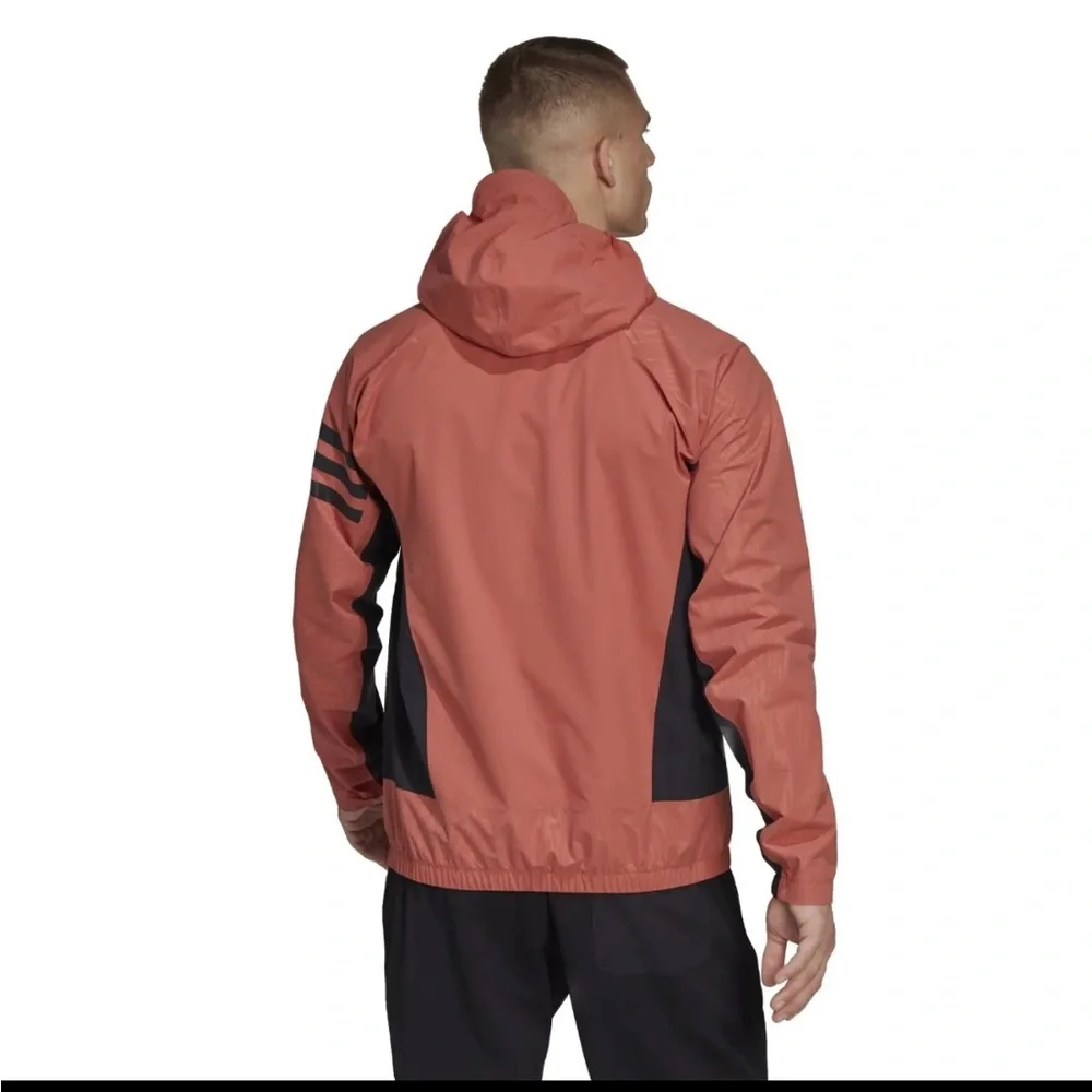 ADIDAS TERREX Utilitas RAIN.RDY Jacket HB0016 Magic Earth - Picture 2 of 6